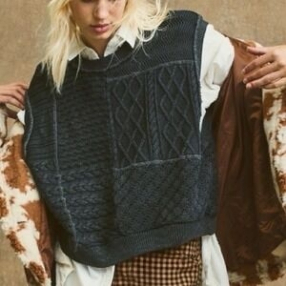 Free People Take The Plunge Vest